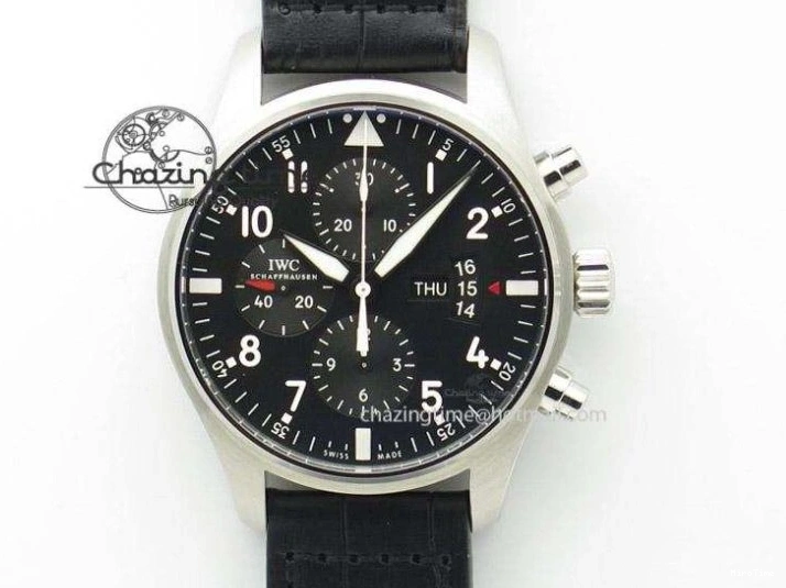 MIROTIME 1229 Big Pilot Real PR IW500432 DFB Limited Edition ZF 1:1 Best Edition On Black Nylon Strap A Fashionable 7276